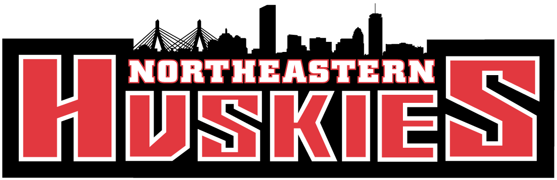 Northeastern Huskies 2001-Pres Wordmark Logo v2 iron on transfers for fabric